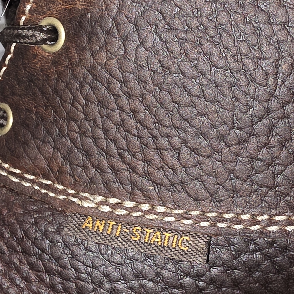 Dr. Martens Women's Brown Leather SAFETY Boots - Picture 13 of 15